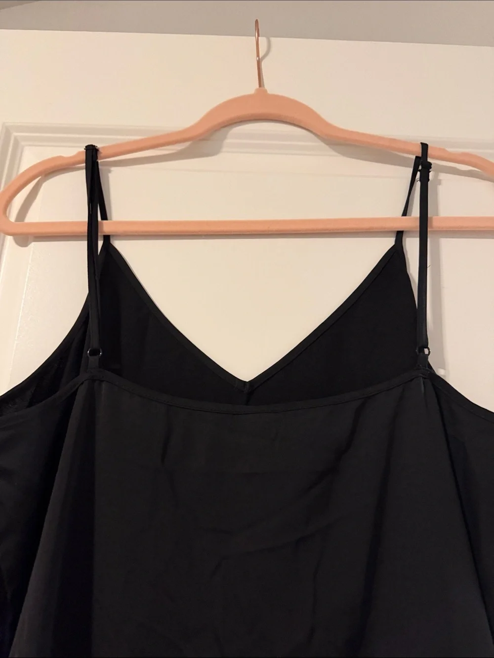 a new day Black Satin Slip Maxi Dress - Picture 4 of 6